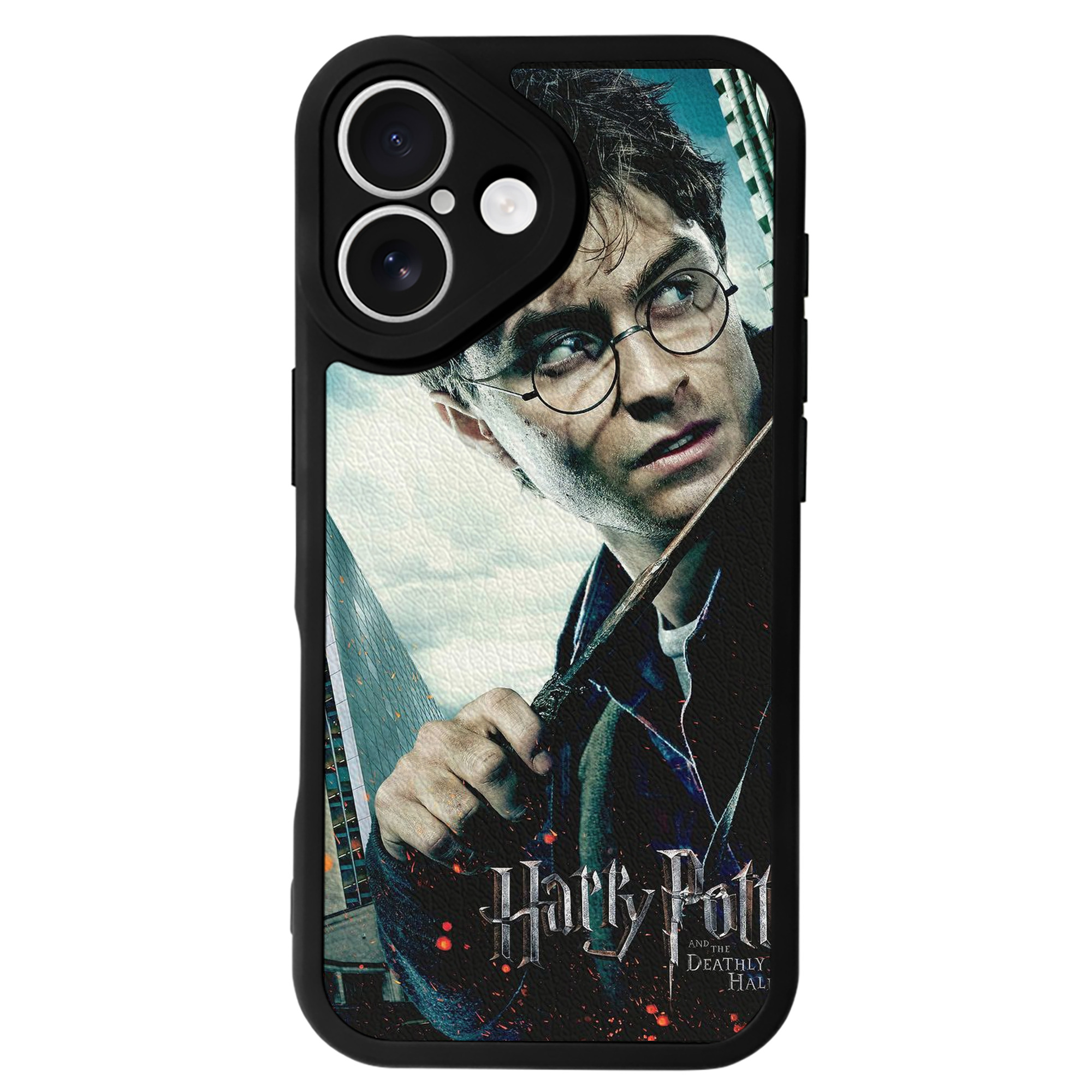 （画像用） Harry Potter ハリー・ポッターシリーズ 【iPhone 16シリーズ対応】シリコンスマホケース（レザー調） 材質：シリコン